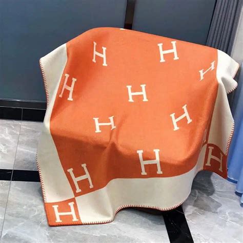 hermes dupe throw blanket|hermes throw blanket etsy.